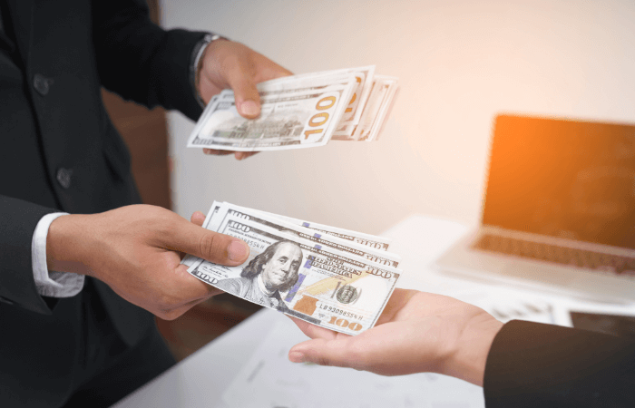 Receive funds